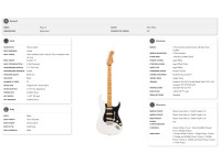 Fender Player II Stratocaster Maple Fingerboard Polar White Fender Player II Stratocaster Maple Fingerboard Polar White